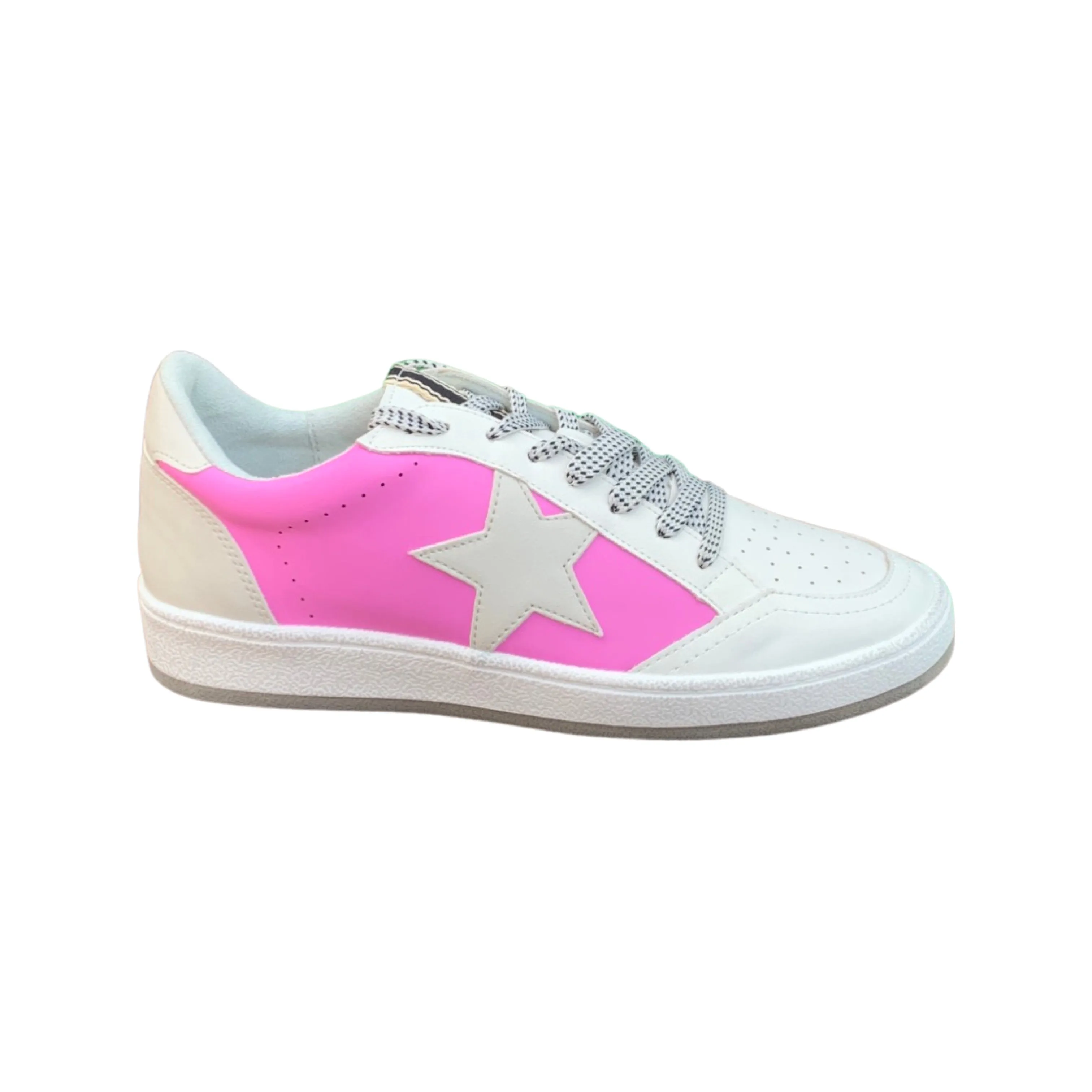 PAZ Neon Lilac Lace Up Runner