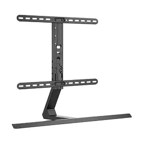 Premium Contemporary Aluminum Pedestal Tabletop Tv Stand - SH 4275B (Fits Most 37 ~ 86 Screen, Weight Capacity 40kg)