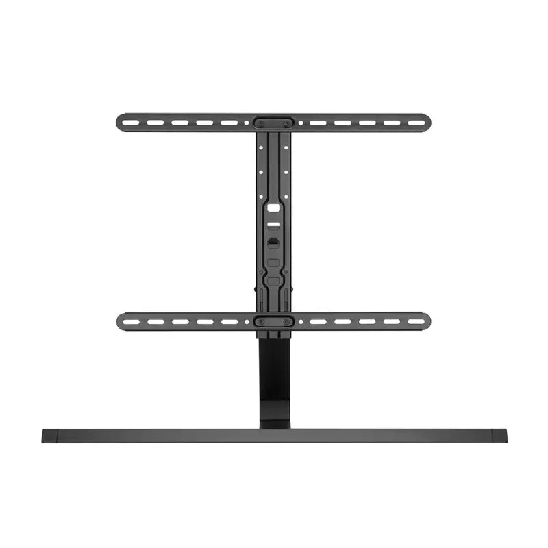 Premium Contemporary Aluminum Pedestal Tabletop Tv Stand - SH 4275B (Fits Most 37 ~ 86 Screen, Weight Capacity 40kg)