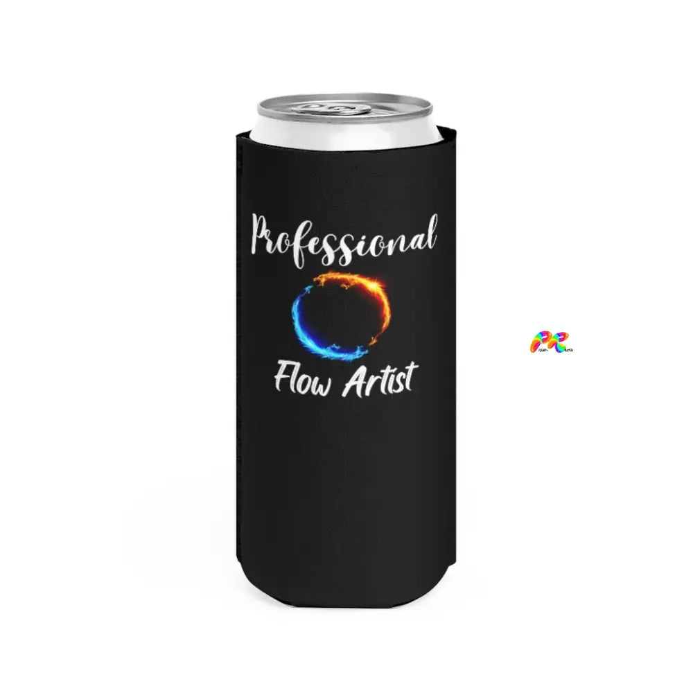 Professional Flow Artist Slim Can Cooler