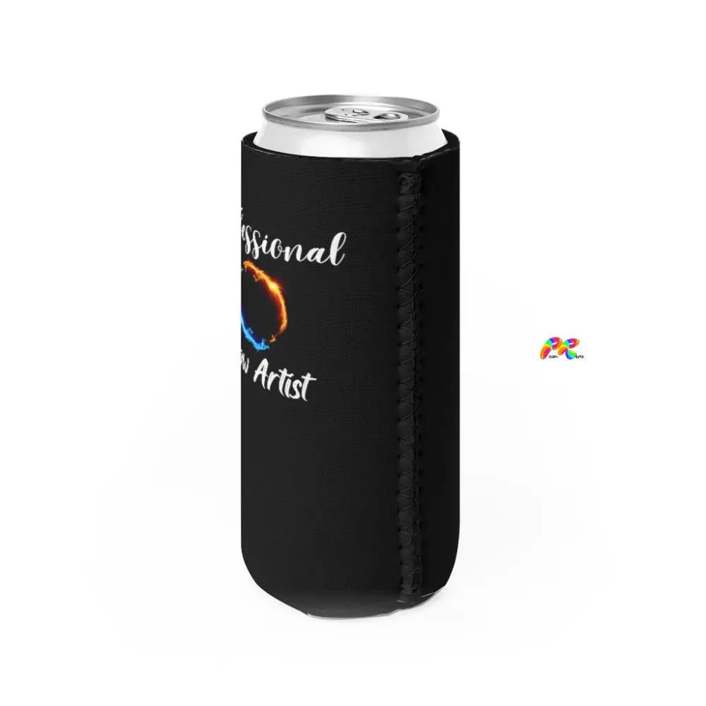 Professional Flow Artist Slim Can Cooler