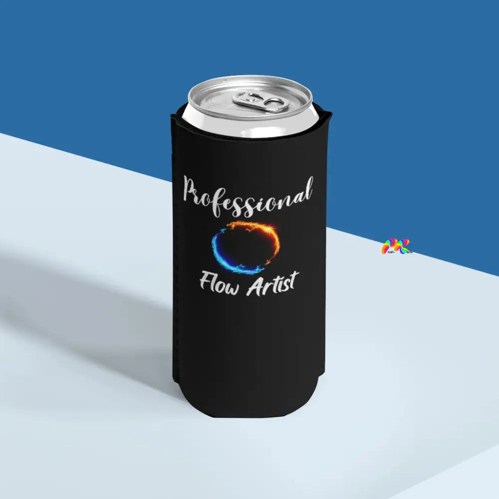 Professional Flow Artist Slim Can Cooler