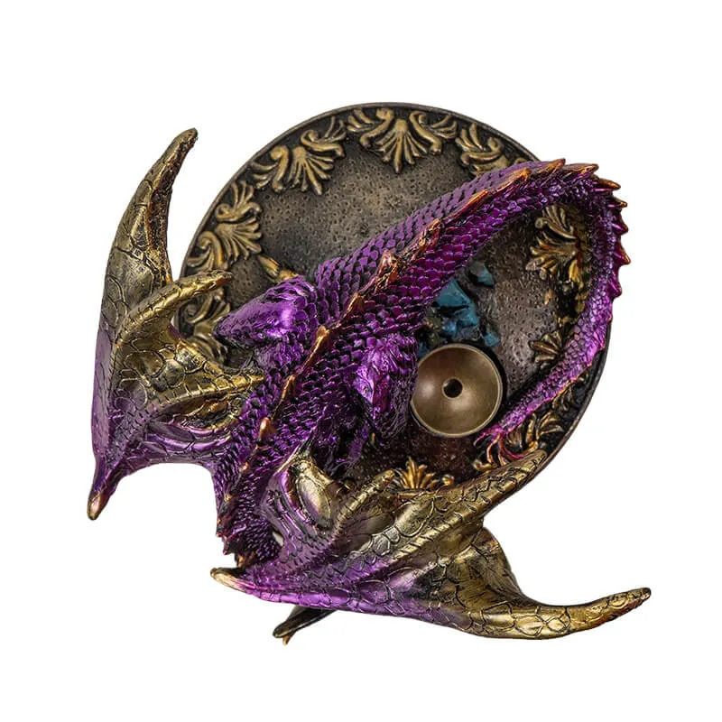 Purple Dragons Backflow Incense Burner