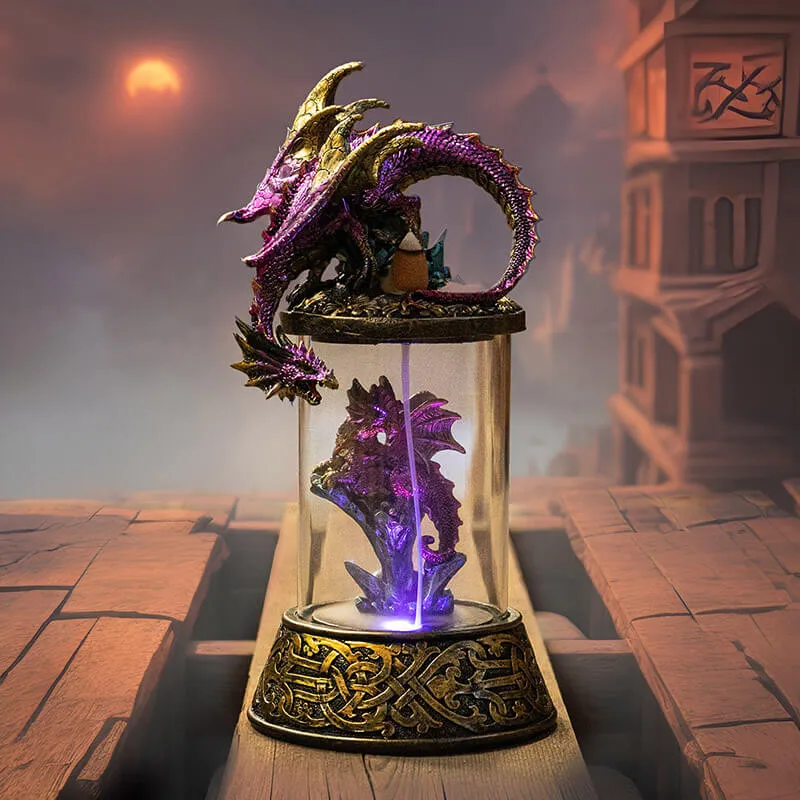 Purple Dragons Backflow Incense Burner