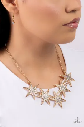 Rockstar Ready Gold-Necklace