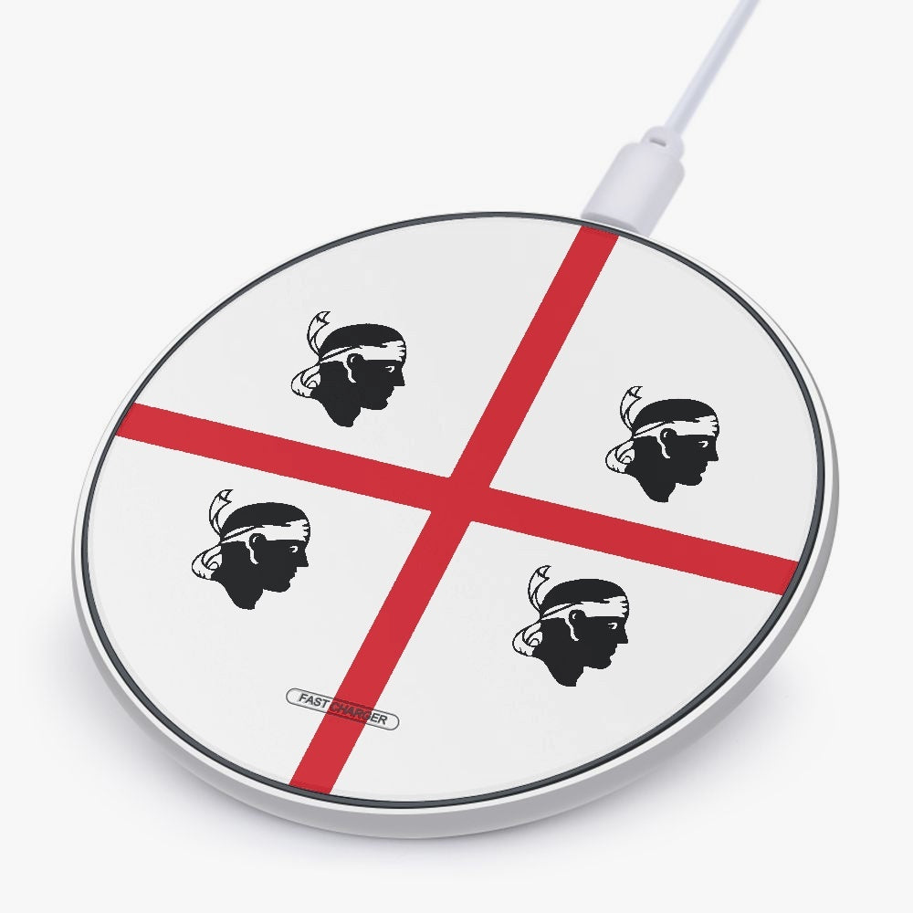 Sardinian Flag - 10W Wireless Charger