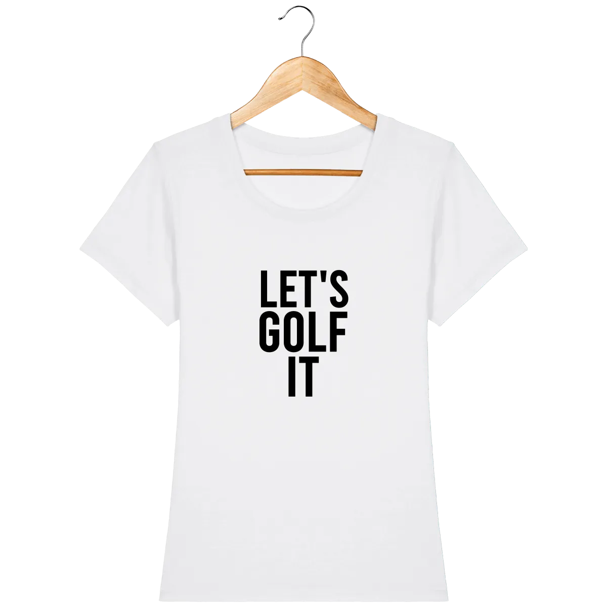 T-Shirt en coton bio LET'S GOLF IT