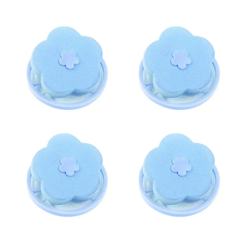 Washing Machine Hair Filter Floating Pet Fur Lint Hair Removal Catcher Reusable Mesh Dirty Collection Pouch Cleaning Balls